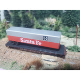 Atlas 3775 40' Trailer on Flat Car Santa Fe - N Scale